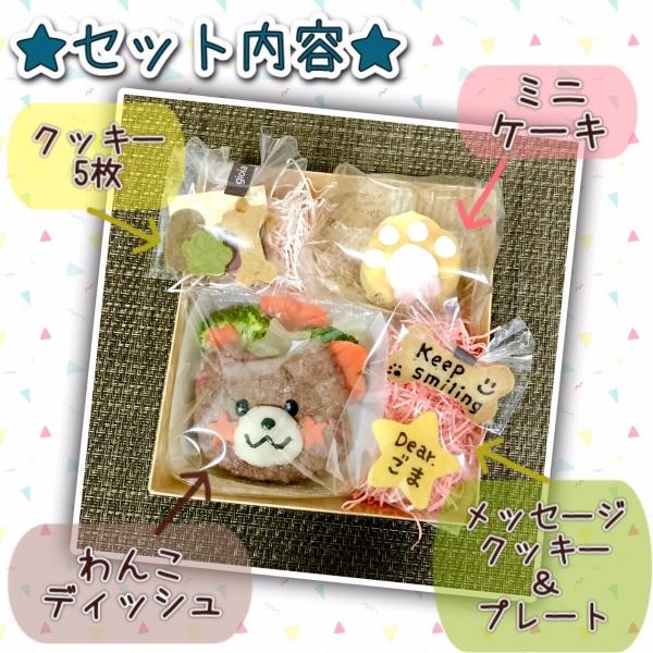 犬用》わんこギフトセット☆選べるごちそう＆ミニケーキ（わんこケーキジョイア） | Cake.jp