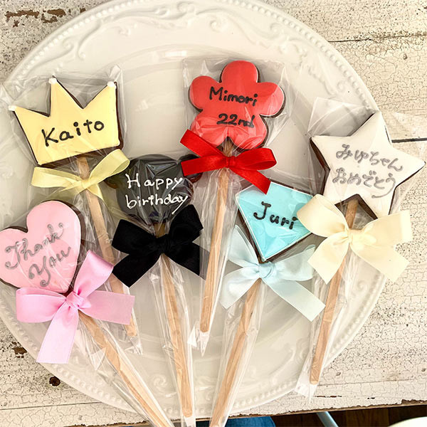 名刺代わりにも♪　ワンちゃんお名前入りアイシングクッキー 名刺代わりにも♪ ワンちゃんお名前入りアイシングクッキー 名札型