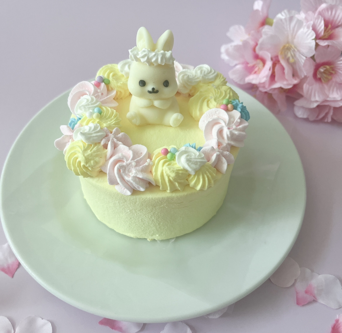 エッグタワーケーキ&タルトうさぎちゃん(白) エッグタワーケーキ&タルトうさぎちゃん(白)