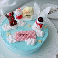クリスマスケーキ（色の変更可） 4号