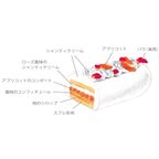【AND CAKE】ショートケーキ ママン 18.5cm / 4～5名用  3