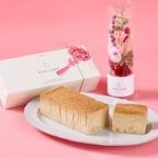 【AND CAKE】チーズケーキ オ テ&プリザーブドフラワー 母の日2026  1