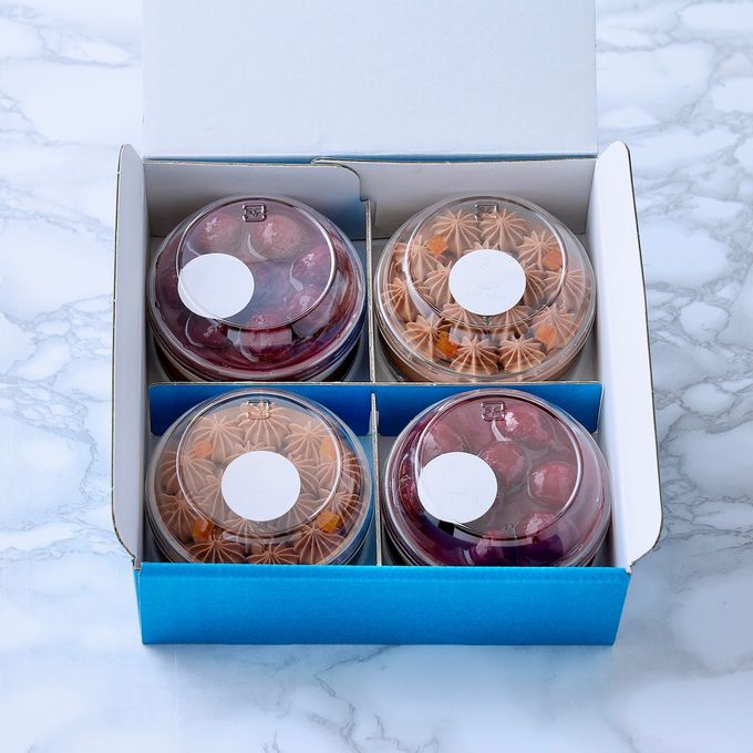 【AND CAKE】ショートケーキ ショコラ&ヴェリーヌ フォレ ノワール 4P バレンタイン2026 7