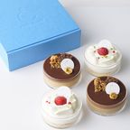 【#ごほうび記念日 対象商品】AND CAKE ショートケーキ＆ショコラ ノワゼット 4P 1