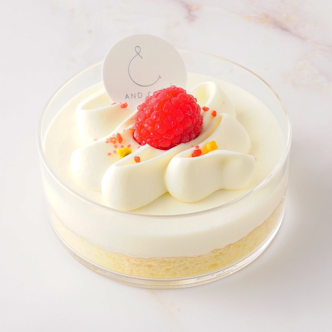 【AND CAKE】ホワイトデー限定！ショートケーキ&ティラミス フレーズ 4P 4