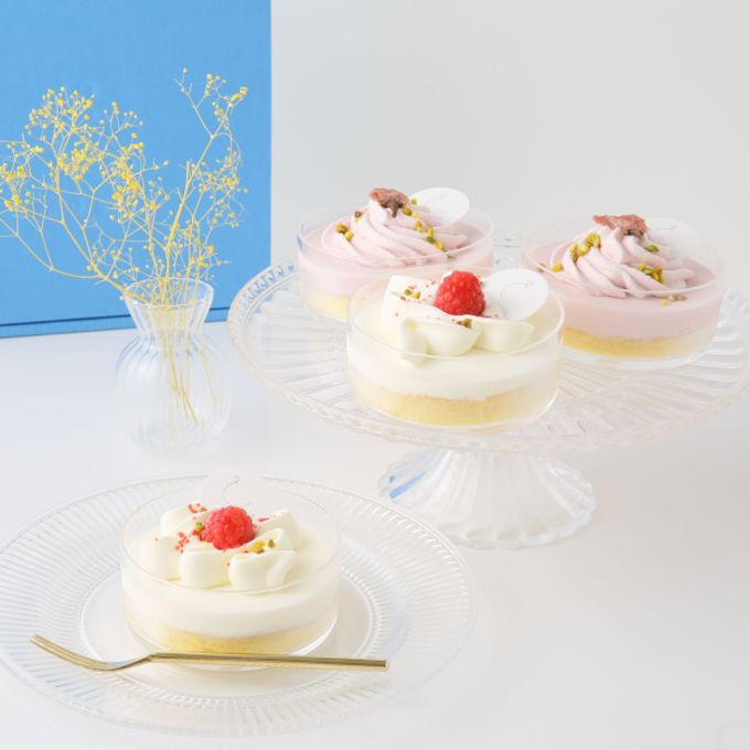 【AND CAKE】ショートケーキ＆ショートケーキ 桜 4P Cake.jp限定 母の日2024 1