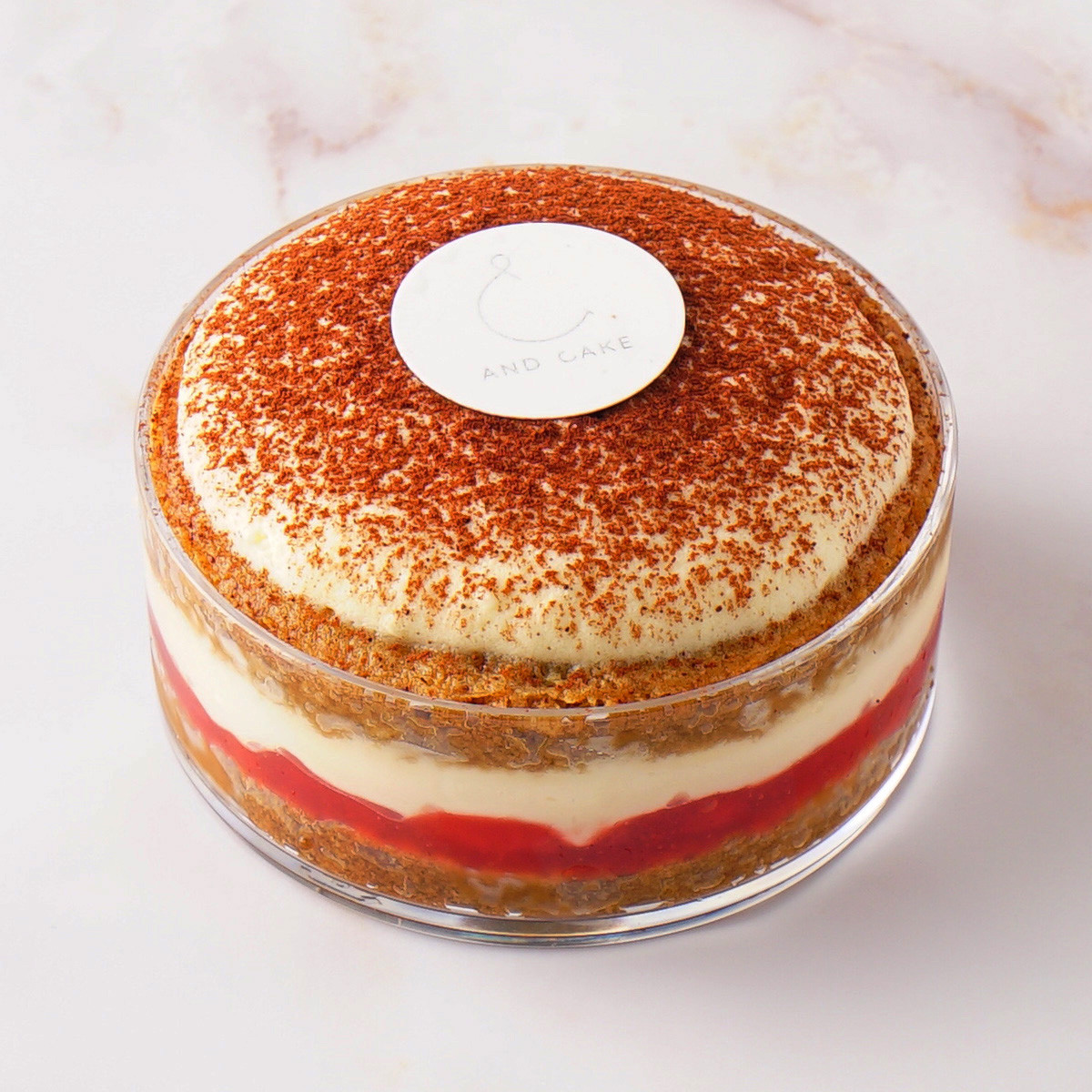 【AND CAKE】ホワイトデー限定！ショートケーキ&ティラミス フレーズ 4P 6
