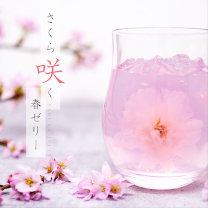 ベジターレ 桜ゼリー３個セット（化粧箱入り）  2