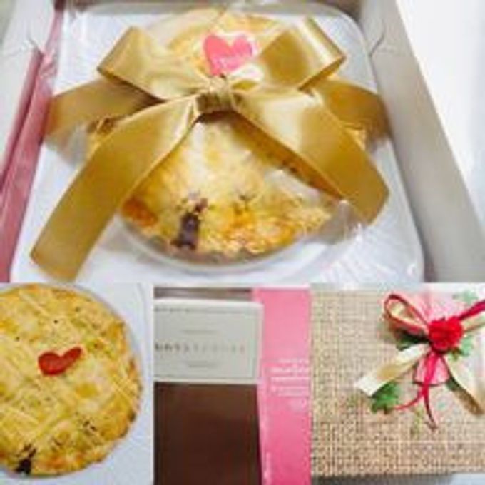 ナッツの美味しいタルト、エンガデイナー 6号（１8センチ） 8～10名様向け  3