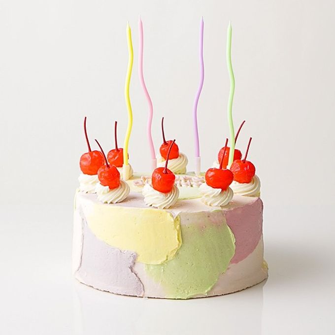 【生クリームもOK♪お好みのメッセージOK♪】ペイントケーキ センイルケーキ 15cm 5