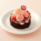 【想いを込めて、花束のケーキを】ローズフラワーガトーショコラ4号《Cake.jp限定》母の日2024 8