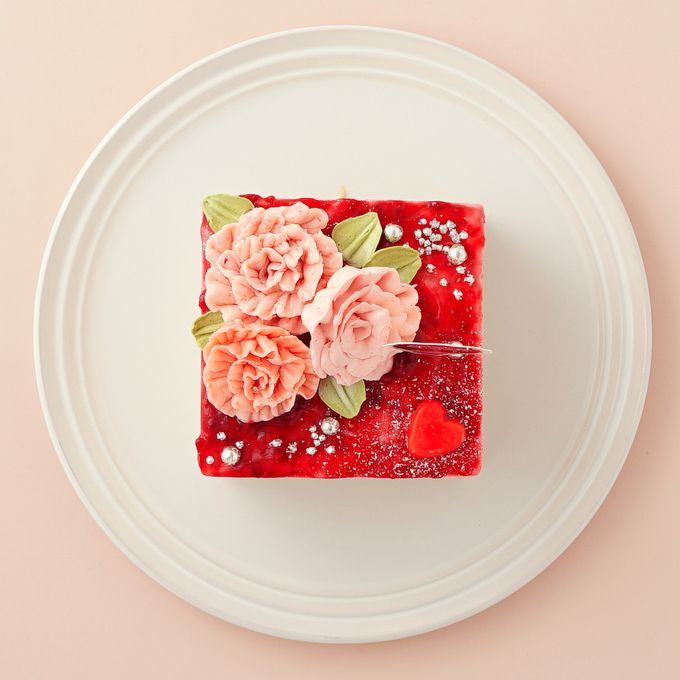 緊急追加決定！！【想いを込めて、花束のケーキを】ツインベリーのカーネーションケーキ  3