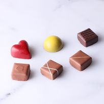 ～ヒルトンお台場が贈る華やかなチョコレート～チョコレートプラリネBOX6個入り  