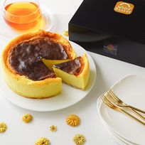 ヴィーガン バスクチーズケーキ風 5号【ヴィーガンスイーツ・ヴィーガンケーキ】