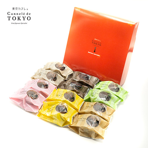 東京カヌレ 定番のお味のアソート12個セット（クロネコパティスリー