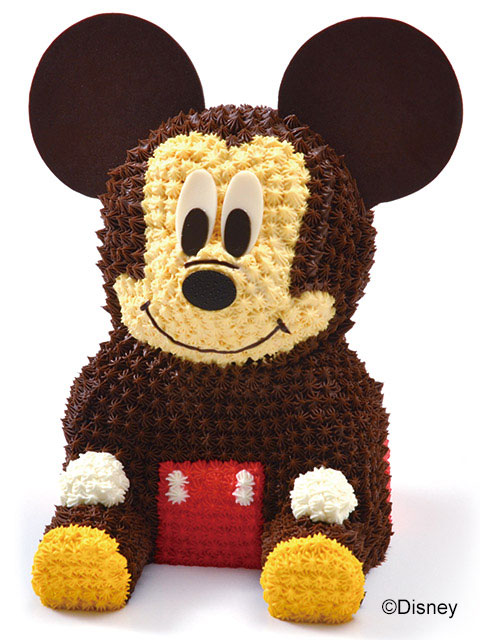 ミッキー/3Dケーキ ©Disney（福井堂） | Cake.jp