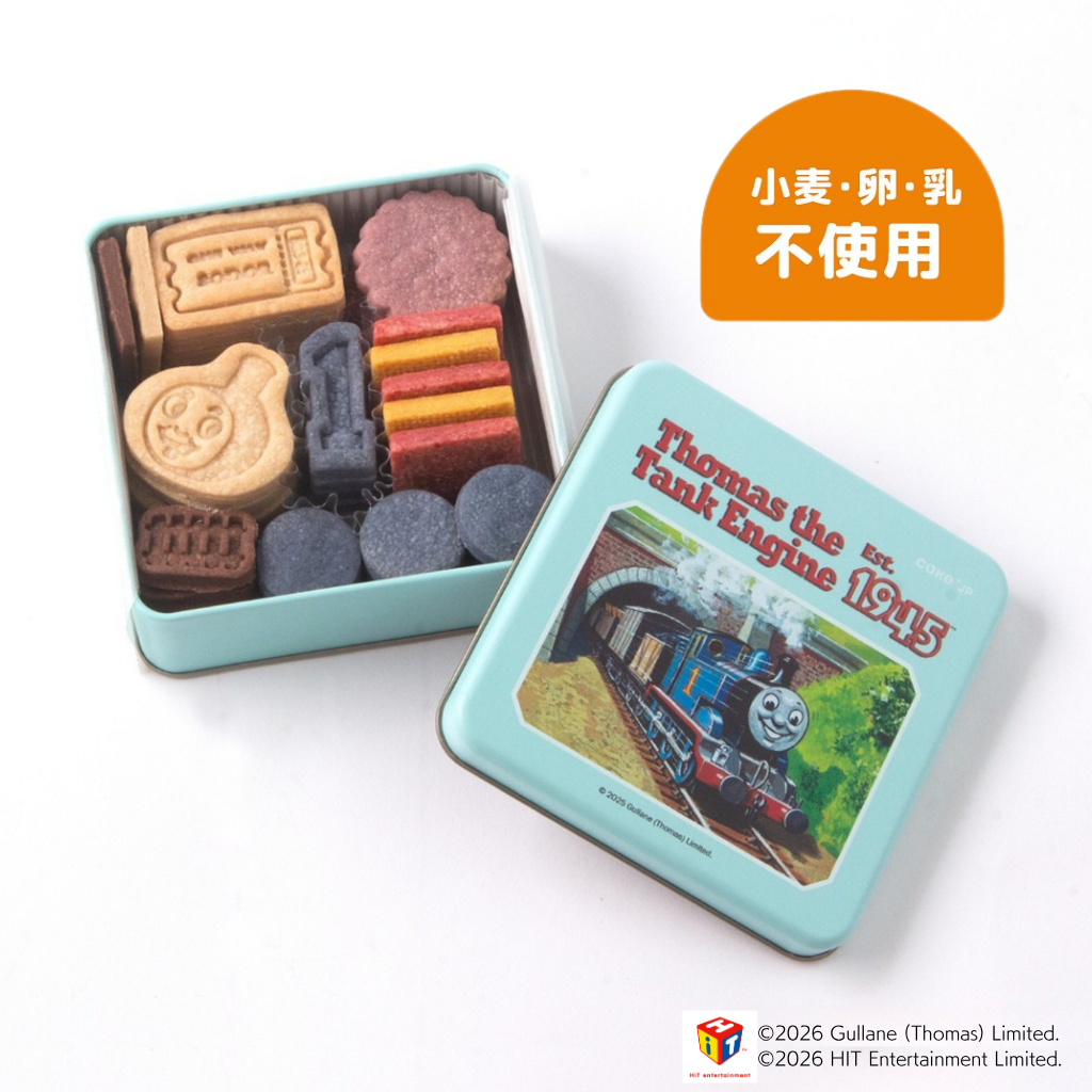 カード付】『きかんしゃトーマス』クッキー缶（合同会社HAPPY SMILE