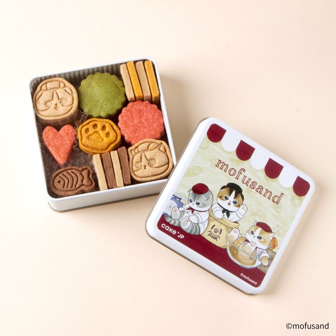 「mofusand」もふもふクッキー缶 7