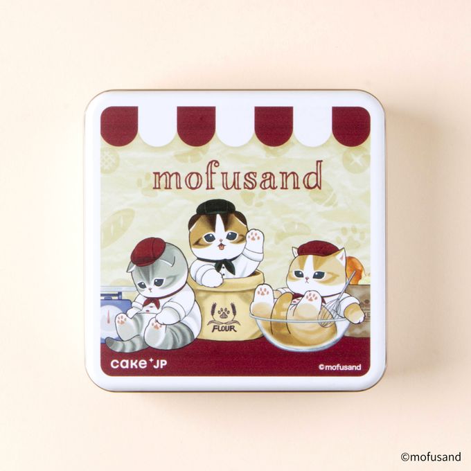 「mofusand」もふもふクッキー缶 4