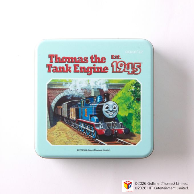 【カード付】『きかんしゃトーマス』クッキー缶 5