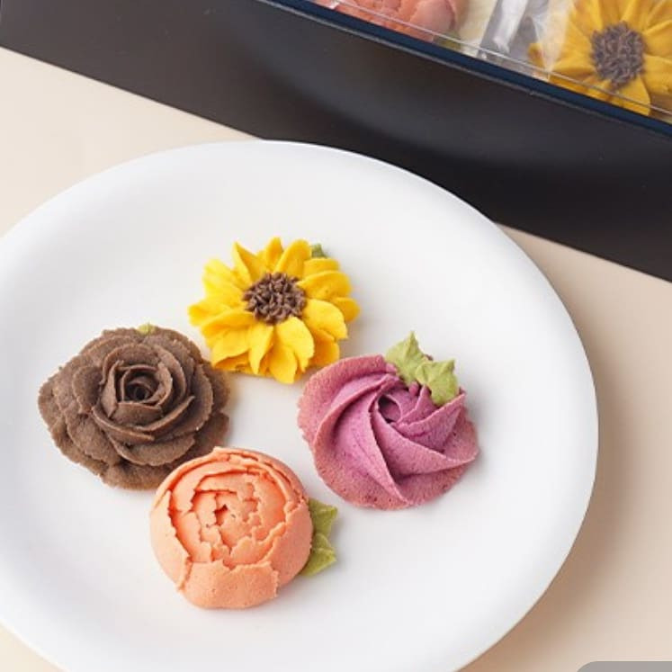 うっきー様 8セット モザイクフラワー【リクエスト】 あんフラワークッキー(16枚入り) 2個セット ＊写真は参考（7