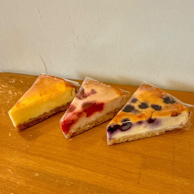 ベリーのチーズケーキトリオ 2