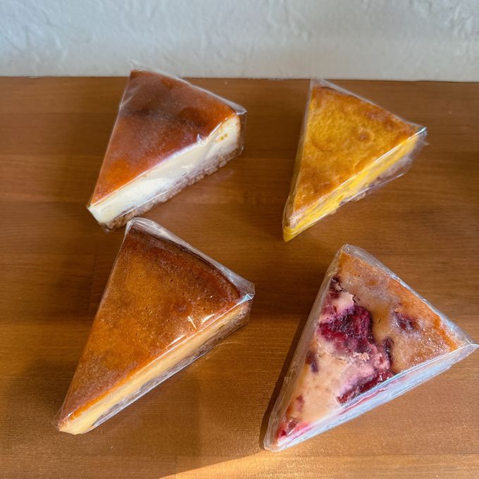 4種のチーズケーキセット  2