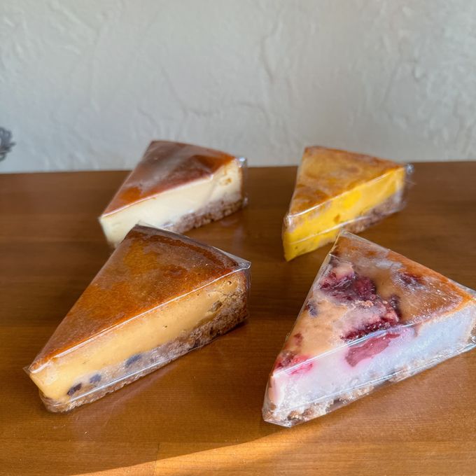 4種のチーズケーキセット  3