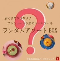 フレシュール季節のホールケーキ ランダムアソートBOX 