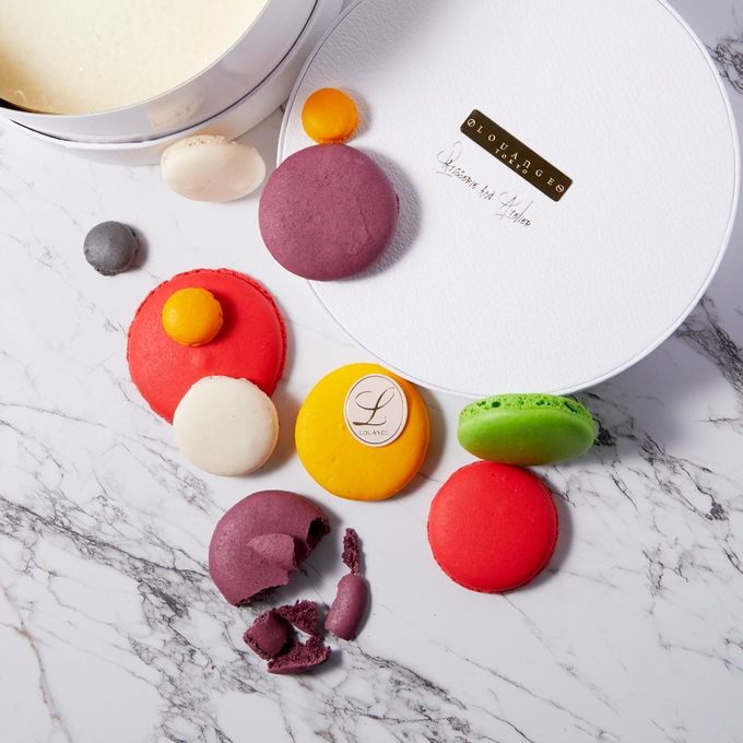 【LOUANGE TOKYO】マカロン チーズケーキ ホワイトデー2026 1