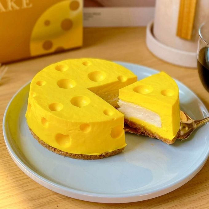 まるでチーズみたいなチーズケーキ  2