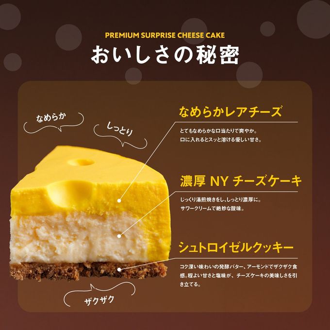 まるでチーズみたいなチーズケーキ   母の日2026 3