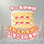 リボン クリスマスケーキ 2025 3