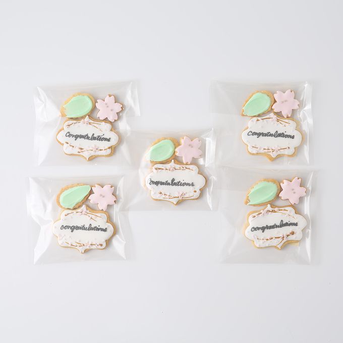 メッセージ変更可☆桜のアイシングクッキーセット  3