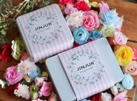 選べるメッセージ！お祝い・内祝いに☆桜のクッキー缶（S）  3