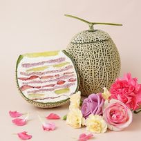 《母の日限定》薔薇のまるごとメロンケーキ 