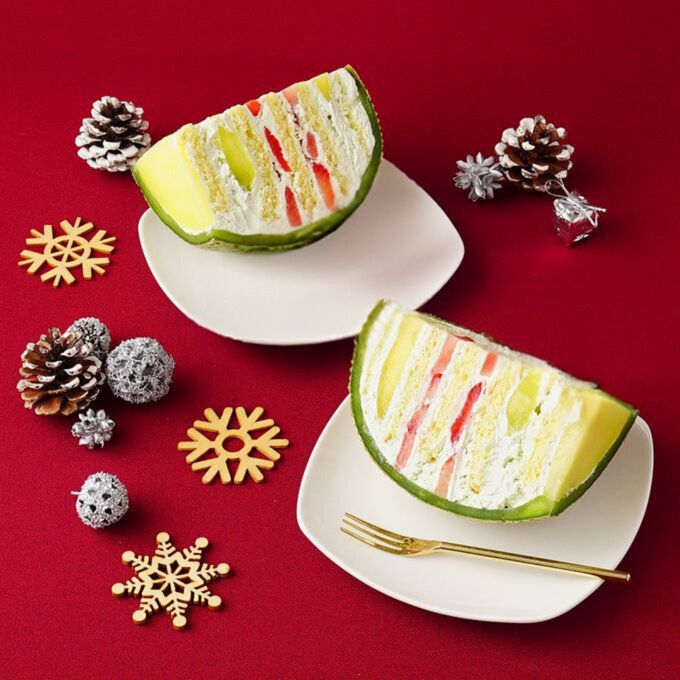 クリスマスまるごとメロンケーキ クリスマス2024 2