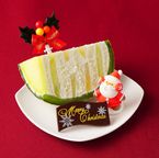 まるごと！ホワイトクリスマスメロンケーキ(洋梨×メロン)  5