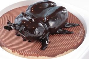 かぶと虫ケーキ