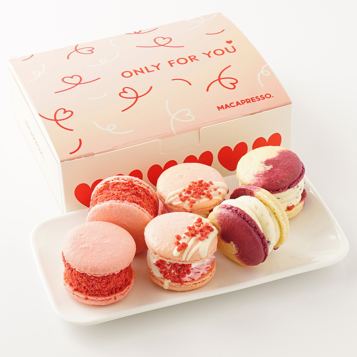 MACAPRESSO【Cake.jp限定セット】トゥンカロン 6個セット 1
