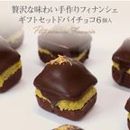 【THE BAKE FACTORY】プチ贅沢フィナンシェ ドバイチョコ味 6個セット TBF  父の日 2026 2