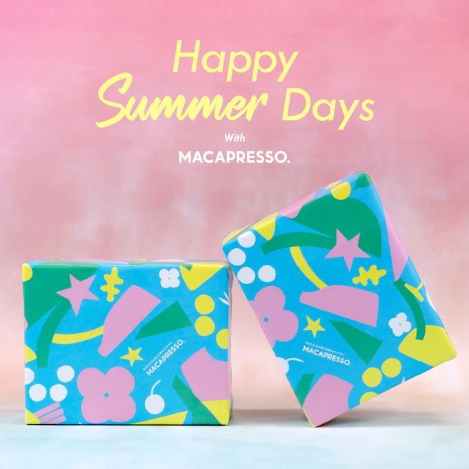 【敬老の日・限定熨斗】夏新作2  スイカ パインココ 6個セット トゥンカロン マカロン MACAPRESSO 御中元 お中元 敬老の日 3