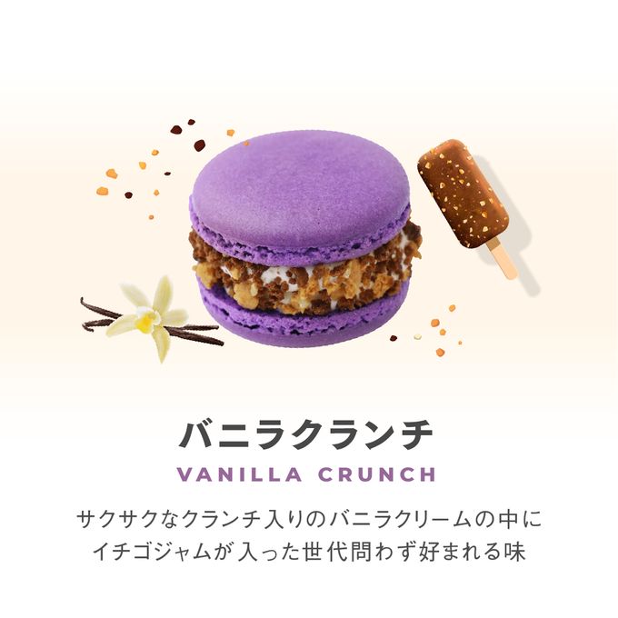 トゥンカロン マカマニア バニラクランチ 6個セット MACAPRESSO トゥンカロン マカマニア バニラクランチ 6個セット MACAPRESSO