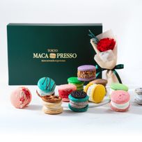 【お花】12個 セット オールスター トゥンカロン MACAPRESSO マカロン 秋 冬ギフト クリスマス2024