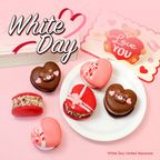  【限定】ハート マカロン 3種 6個セット 太っちょマカロン   2