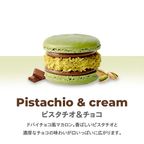 【マカマニア】 ドバイチョコ風 ピスタチオ＆チョコ 6個セット MACAPRESSO マカロン トゥンカロン  3