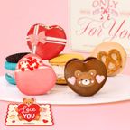  【限定】ハート マカロン 3種 6個セット 太っちょマカロン   1