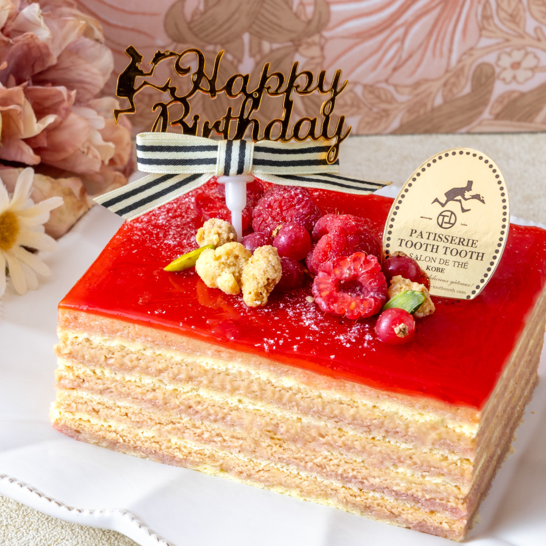 PATISSERIE TOOTH TOOTH】ガトーフランボワーズ 4号 （PATISSERIE