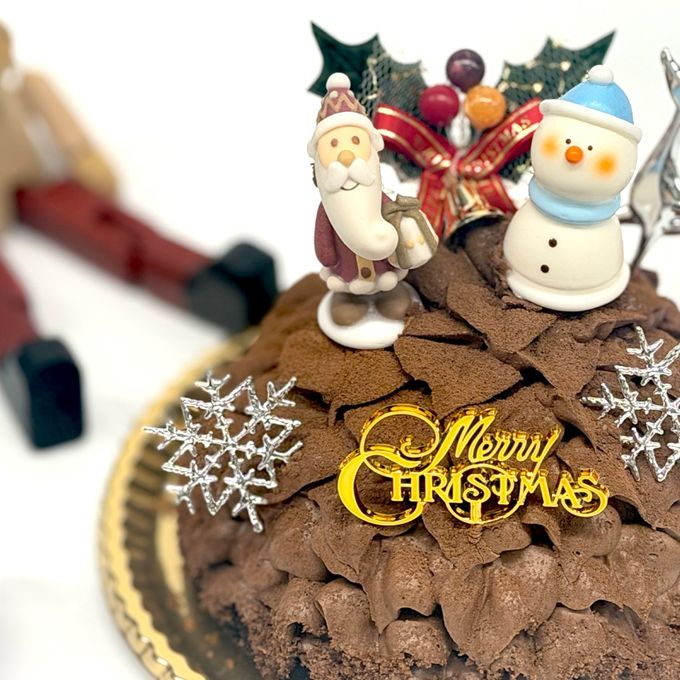 【都内の人気店・パティスリーラヴィアンレーヴ】カフェ・ショコラ5号  クリスマス2025 2