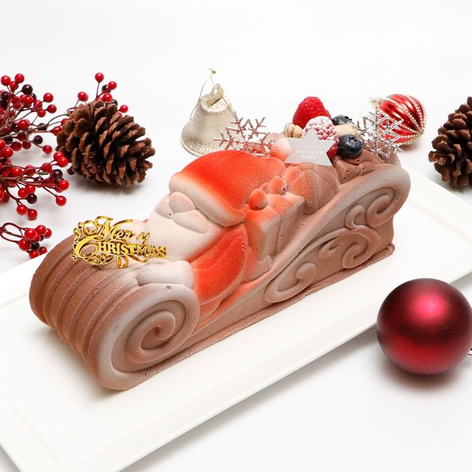 【パティスリーラヴィアンレーヴ】サンタがソリに乗ってプレゼントを運ぶよ♪スレドショコラ 1